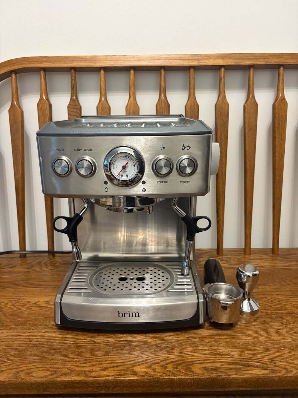 Brim 19 Bar Espresso Maker TSK-1859B